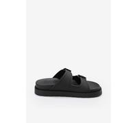 Buffalo - Eve Sol Vegan Rubber Black - Girl Slides - black - EU 37 - Synthetic/Synthetic/Rubber EU 37