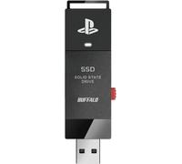 BUFFALO External SSD 1.0TB - Officially Licensed Product Compatible with PS5 Consoles / PS4 Consoles - USB3.2 Gen2 Type A Compact Stick SSD SAO1.0U3B