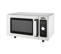 Buffalo Stainless Steel Manual Commercial Microwave Oven 1000W - FB861