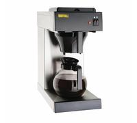 Buffalo Filter Coffee Machine in Silver Stainless Steel - 220-240 V