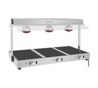 Buffalo Food Warmer with Gantry 3x GN 1/1
