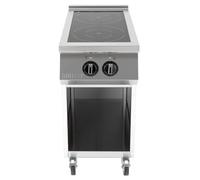 Buffalo Freestanding Professional Kitchen 2 Zone Induction Hob - Pan D