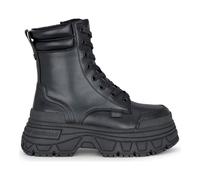 Buffalo FUSION LACE UP MID - Women’s Black Mid-Ankle Platform Boots - EU 41