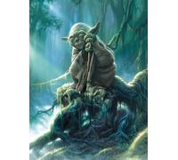 Buffalo Games 12551 Star Wars Fine Art Collection Yoda Puzzle (1000 Pieces), Multi, Standard
