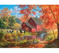 Buffalo Games - Abraham Hunter - Life on The Farm - 1000 Piece Jigsaw Puzzle for Adults - Challenging Puzzle Perfect for Game Nights - Finished Size is 26.25 x 19.75