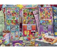 Buffalo Games - Aimee Stewart - Pizza and Pocket Change - 1000 Piece Adult Challenging Jigsaw Puzzle Perfect for Game Nights - Finished Puzzle Size 26.75 x 19.75
