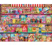 Buffalo Games - Aimee Stewart - Sweet Shoppe - 1000 Piece Jigsaw Puzzle for Adults Challenging Puzzle Perfect for Game Nights - Finished Puzzle Size is 26.75 x 19.75