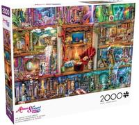 Buffalo Games - Aimee Stewart - The Grand Fiction Library - 2000 Piece Jigsaw Puzzle for Adults Challenging Puzzle Perfect for Game Nights - Finished Puzzle Size is 38.50 x 26.50
