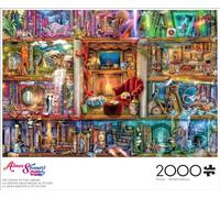 Buffalo Games - Aimee Stewart - The Grand Fiction Library - 2000 Piece Jigsaw Puzzle for Adults Challenging Puzzle Perfect for Game Nights - Finished Puzzle Size is 38.50 x 26.50