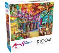 Buffalo Games - Aimee Stewart - Tiki Beach Sunset - 1000 Piece Jigsaw Puzzle