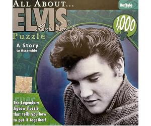 Buffalo Games All About Elvis 1000 Piece Jigsaw Puzzle