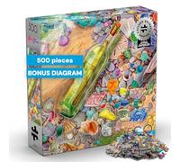 Buffalo Games - Beachcomber’s Bounty Aimee Stewart 500 Piece Foil Jigsaw Puzzle