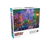 Buffalo Games - Bigelow Illustrations - Night and Day - City at Dusk - 1000 Piece Jigsaw Puzzle for Adults - Challenging Puzzle Perfect for Game Nights - Finished Size is 26.75 x 19.75