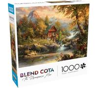 Buffalo Games - Blend COTA - Summer Cabin - 1000 Piece Jigsaw Puzzle for Adults - Challenging Puzzle Perfect for Game Nights - Finished Size is 26.75 x 19.75