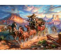 Buffalo Games - Blend COTA - Wild Wild West - 1000 Piece Jigsaw Puzzle for Adults - Challenging Puzzle Perfect for Game Nights - Finished Size is