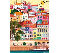 Buffalo Games - Bonjour - Porto Portugal - 1000 Piece Jigsaw Puzzle for Adults - Challenging Puzzle Perfect for Game Nights