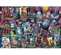 Buffalo Games - Brigid Ashwood - Luminous Tarot - 2000 Piece Jigsaw Puzzle for Adults - Challenging Puzzle Perfect for Game Nights - Finished Size is 38.50 x 26.50