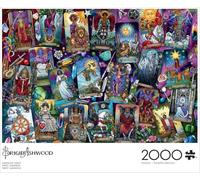 Buffalo Games - Brigid Ashwood - Luminous Tarot - 2000 Piece Jigsaw Puzzle for Adults - Challenging Puzzle Perfect for Game Nights - Finished Size is 38.50 x 26.50