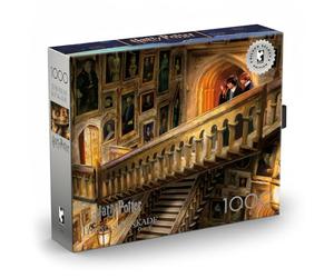 Buffalo Games Ceaco - 1000 Piece Thomas Kinkade Harry Potter Grand Staircase Puzzle for Adults, Silver Select - Quality 1000 Pieces Jigsaw Puzzle