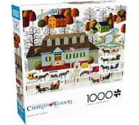 Buffalo Games - Charles Wysocki - Beaver Hat Tavern - 1000 Piece Jigsaw Puzzle
