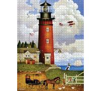 Buffalo Games - Charles Wysocki - Daddy's Coming Home - 1000 Piece Jigsaw Puzzle for Adults - Challenging Puzzle Perfect for Game Nights