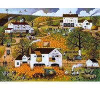 Buffalo Games - Charles Wysocki - Dancing Pheasant Farms - 1000 Piece Jigsaw Puzzle