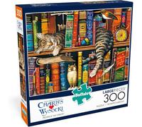 Buffalo Games - Charles Wysocki - Frederick The Literate - 300 Large Piece Jigsaw Puzzle