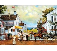 Buffalo Games - Charles Wysocki - Fun Lovin' Silly Folks - Jigsaw Puzzle for Adults - Challenging Puzzle Perfect for Game Nights - Finished Size is 21.25 x 15.00