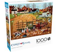 Buffalo Games - Charles Wysocki - Honeynut Valley Farm - 1000 Piece Jigsaw Puzzle for Adults Challenging Puzzle Perfect for Game Nights - Finished Puzzle Size is 26.75 x 19.75