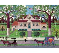 Buffalo Games - Charles Wysocki - Ice Cream and Hopscotch - 1000 Piece Jigsaw Puzzle for Adults Challenging Puzzle Perfect for Game Nights - Finished Puzzle Size is 26.75 x 19.75