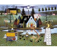 Buffalo Games - Charles Wysocki - Know it All - 1000 Piece Jigsaw Puzzle for Adults -Challenging Puzzle Perfect for Game Nights - Finished Size is 26.75 x 19.75