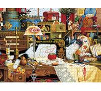 Buffalo Games - Charles Wysocki - Maggie The Messmaker - 1000 Piece Jigsaw Puzzle for Adults - Challenging Puzzle Perfect for Game Nights