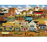 Buffalo Games - Charles Wysocki - Pete's Gambling Hall - 2000 Piece Jigsaw Puzzle for Adults - Challenging Puzzle Perfect for Game Nights - Finished Size is 38.50 x 26.50
