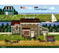 Buffalo Games - Charles Wysocki - Red Whale Inn - 1000 Piece Jigsaw Puzzle for Adults Challenging Puzzle Perfect for Game Nights - Finished Puzzle Size is 26.75 x 19.75