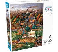 Buffalo Games - Charles Wysocki - Secret Passage Inn - 1000 Piece Jigsaw Puzzle for Adults Challenging Puzzle Perfect for Game Nights - Finished Size 26.75 x 19.75
