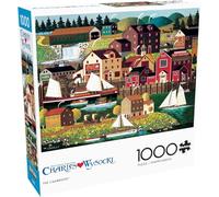 Buffalo Games - Charles Wysocki - The Cambridge - 1000 Piece Jigsaw Puzzle for Adults Challenging Puzzle Perfect for Game Nights - Finished Size 26.75 x 19.75