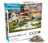 Buffalo Games Jigsaw Puzzle – Charles Wysocki Twilight Sentinel – 1000pc for Adults, 26.75 x 19.75