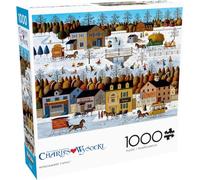 Buffalo Games - Charles Wysocki - Windjammer Canal - 1000 Piece Jigsaw Puzzle for Adults -Challenging Puzzle Perfect for Game Nights - Finished Size is 26.75 x 19.75