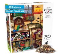 Buffalo Games - Charles Wysocki - Yarn Duty - 750 Piece Jigsaw Puzzle for Adults -Challenging Puzzle Perfect for Game Nights - Finished Size is 24.00 x 18.00
