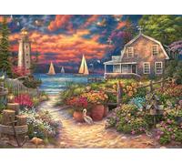 Buffalo Games - Chuck Pinson - Peace After The Storm - 1000 Piece Jigsaw Puzzle for Adults - Challenging Puzzle Perfect for Game Nights - Finished Size is 26.75 x 19.75