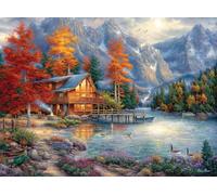Buffalo Games - Chuck Pinson - Space for Reflection - 1000 Piece Jigsaw Puzzle for Adults - Challenging Puzzle Perfect for Game Nights - Finished Size is 26.75 x 19.75