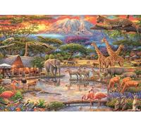 Buffalo Games - Chuck Pinson - Wild Africa - 2000 Piece Jigsaw Puzzle