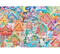 Buffalo Games - Colorful Cookietown - 2000 Piece Jigsaw Puzzle for Adults Challenging Puzzle Perfect for Game Nights - Finished Puzzle Size is 38.50 x 26.50