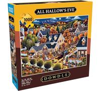 Buffalo Games - Dowdle - All Hallow's Eve - 1000 Piece Jigsaw Puzzle for Adults Challenging Puzzle Perfect for Game Nights - Finished Size 26.75 x 19.75