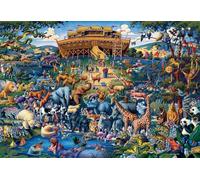 Buffalo Games - Dowdle - Noah's Ark - 1500 Piece Jigsaw Puzzle for Adults Challenging Puzzle Perfect for Game Nights - Finished Size 31.50 x 23.50