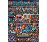 Buffalo Games - Dowdle - The Big Easy - 1000 Piece Jigsaw Puzzle for Adults Challenging Puzzle Perfect for Game Nights - Finished Puzzle Size is 26.75 x 19.75