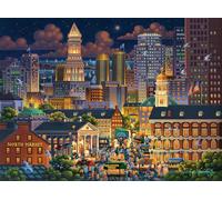 Buffalo Games - Eric Dowdle - Boston Market - 1000 Piece Jigsaw Puzzle for Adults Challenging Puzzle Perfect for Game Nights - Finished Puzzle Size is 26.75 x 19.75