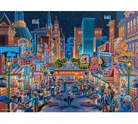 Buffalo Games - Eric Dowdle - Nashville - 1000 Piece Jigsaw Puzzle for Adults Challenging Puzzle Perfect for Game Nights - Finished Puzzle Size is 26.75 x 19.75