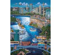Buffalo Games - Eric Dowdle - Niagara Falls - 1000 Piece Jigsaw Puzzle for Adults Challenging Puzzle Perfect for Game Nights - Finished Puzzle Size is 26.75 x 19.75