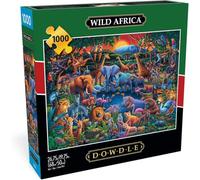 Buffalo Games - Eric Dowdle - Wild Africa - 1000 Piece Jigsaw Puzzle for Adults -Challenging Puzzle Perfect for Game Nights - Finished Size is 26.75 x 19.75